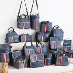 Factory Direct Sales Insulation Lunch Bag Shoulder Bag Oxford Cloth Aluminum Cooler Bag for Outdoor Picnic School