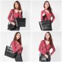LOVEVOOK  Female Shoulder Crossbody Messenger Bags PU Leather Bag Set for Ladies Women Handbags