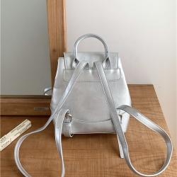 New product PU leather mini Backpack bag for women Fashion Customizable logo Small shoulder bag
