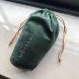 Custom Shape Velvet Packaging Bag Super Soft Oliver Velvet Drawstring Bag With Round Bottom