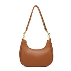 High Quality  Retro Crescent Fashion PU Leather Sling Shoulder Bag New Armpit Handbag Messenger Bags