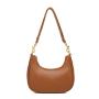 High Quality  Retro Crescent Fashion PU Leather Sling Shoulder Bag New Armpit Handbag Messenger Bags