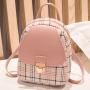 Pu Leather Zipper Crossbody Bag Wholesale Single Shoulder Bag New Fashion Plaid Backpack Ladies
