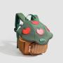 ZWY203 Wholesale Cartoon Mushroom Children Backpack Canvas Lightweight Compact Kids Shoulder Bag New Fashion Baby Travel Bag