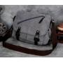 ZWY111 Vintage Trend Boy Canvas Bag Wholesale Daily Casual Student Lightweight Crossbody Bag Work Fashion Travel Messenger Bag