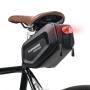 XL039 New Version Sports Travel Bike Bags Fashion Large Capacity Road Bike Saddle Bags Anti Water Bicycle Tail Bag Light Support