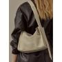 Fashion 2024 New Wide Shoulder Strap Large Capacity Leisure Simple Solid Color Single Shoulder Tote Bag