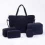 Oversize Luxury Eco Friendly Shopping bag Custom Tote Bag With Zipper Corduroy Bags Women Handbags Ladies