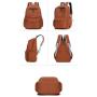 ZF119 Primary and Secondary School Students Schoolbag Leisure Simple Shoulder Bag Nylon Breathable Wear Backpack Printed Logo