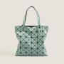 Women'S Spring And Summer New Geometric Diamond Check Light Six Single-Shoulder Tote Shopping Bag