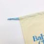 Custom Logo Printed Natural Cotton Baby Clothes Toy Storage Packaging Bag Gift Pouch Muslin Drawstring Cotton Dust Bag
