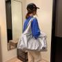 Custom Logo Waterproof Foldable Sports Gym Yoga Bag Travel Duffel Bag with Dry Wet Shoes Compartment for Women