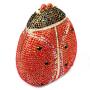 Tendy fashion diamonds messenger bag Rhinestone Luxury Crystal Ladybug purse