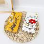 retro clutch bags long zipper cell phone clutch purse embroidery Sequined card wallet women designer long zipper wallet  20 cm