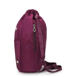 LX043 Waterproof Drawstring Bag Large Capacity Basketball Sports Gym Bag Fashion Travel Sports Gym School Back Pack