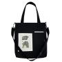 2023 New Cartoon Printed Shoulder Crossbody Bag for Students Women Handbag Canvas Bag Vintage Fashion Style