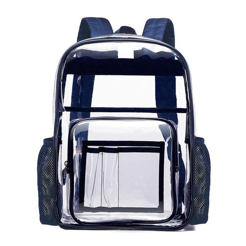 KBW656 Hot Sale Large Capacity PVC Transparent Shoulders Backpack High Quality Travel Universal Waterproof Student Schoolbag