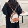 New Korean Women Bags Luxury 2022 Fashion Practical College Retro Pu Leather Durable Backpack Ladies Convertible Shoulder Bag