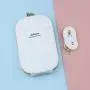 HR641 Women Girls Long White Wallet Fashion Girl Crossbody Purse Square Card Holder Handbag Coin Purse Phone Storage Wallet