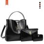 carteras para mujer 2024 New Ladies Hand Bags Retro 2 Pcs Set Purse And Handbags For Women