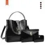 carteras para mujer 2024 New Ladies Hand Bags Retro 2 Pcs Set Purse And Handbags For Women