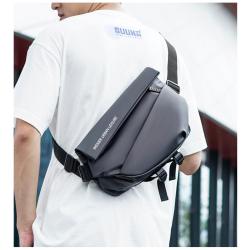 ZR009 Fashion Men's Functional Cross-body Waterproof Front Chest Bag Casual Men's Japanese One-shoulder Chest Bag
