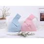 Japanese Style Colored Canvas Cotton Knot Wrist Bag Mini Arm Bag for Women for Mobile Phone and Change Carrying