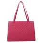 HR505 Women's New Fashion Bag Casual Simple Textured Embroidery Thread Tote Bag PU Leather Popular One Shoulder Underarm Bag