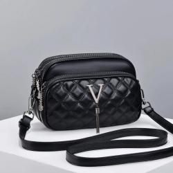 Mini New High-quality PU Leather Designer Handbag For Women 2023 Lady Travel Shoulder Crossbody Bag
