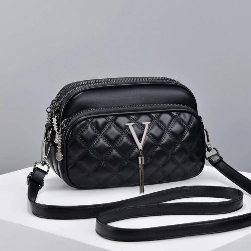 Mini New High-quality PU Leather Designer Handbag For Women 2023 Lady Travel Shoulder Crossbody Bag