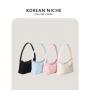 2024 New Simple Versatile Women Hand Bag Candy Nylon Underarm Shoulder Bag Korean Style Fashion Handbags for Ladies