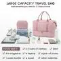 LOVEVOOK quilted wholesale custom large case suitcase travel luggage set for outdoors waterproof travel duffle weekender bags