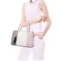 2024 Contrast Colors PU Leather Purse Handbags For Women Designer Charm Famous Brands