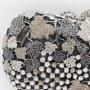 Diamond Clutch Bags Glitter Purse Crossbody Diamond Grape leaves diamond evening banquet bag