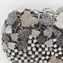 Diamond Clutch Bags Glitter Purse Crossbody Diamond Grape leaves diamond evening banquet bag