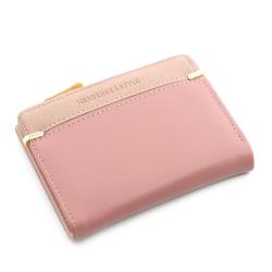 ZR220 Short Women's Zippered Purse Simple and Generous Zero Purse Women's Purse Wallet Wallet Certificate Handbag