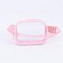 Keymay New Design Portable Phone Purse Stadium Approved Waterproof Clear Crossbody Chest Bag Bum Bag Running Clear Fanny Pack