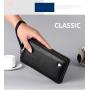 ZX061 Mens Clutch Bag Handbag Genuine Business Wallet Card Holder Leather Purse Zipper Long Wallet Soft Coin Wallet For Men