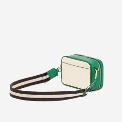 Factory Wholesale Ladies Handbags Women Luxury Pu Leather Bag Rectangle Crossbody Bag With Wide Strap