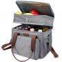 LOVEVOOK factory PEVA eco-friendly insulated cooler backpack 24L thermal ice food delivery picnic bag men women lunch cooler bag