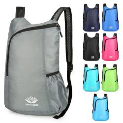Outdoor Camping Foldable Backpack Custom Logo Waterproof Lightweight Travel Daypack Backpack