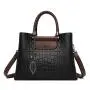 The New Fashionable Woman Handbag Custom The Versatile Silk Scarf Small Square Bag Pleated Embroidery Chain Crossbody Bag