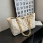 Wholesale Diamond Lattice Women Tote Bags Casual Fashion Women Shoulder Bags Chain Ladies Designer Handbags Large Capacity