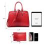 2023 HONGYA Satchel Purse Set 2pcs Women Handbag Wallet Tote Bag Bolsa A Cuestas Crocodile PU Leather Shoulder Bag Hobo Bag