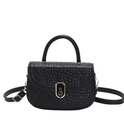HR284 PU Small Square Bag for Women's New Niche Design Fashionable Handbag Versatile Trend Simple One Shoulder Crossbody Bag