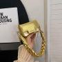 New personalized chain trend single shoulder crossbody small square bag for women