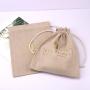 Jute Drawstring bag, Cosmetic Packaging Bag
