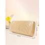Wholesale Women's Bags Wallet Glitter Clutch Bag Striped Pleated Evening Bag Ladies Clutch