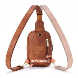 KBW687 Hot Selling Chest Bag Ladies PU Leather New Texture Diagonal Cross Shoulder Bag Simple Fashion Women Cell Phone Bag