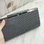 sac tendance 2024 New Women's Rhinestone Gold And Silver Handbag Banquet Party Handbag Dinner Shoulder Crossbody Bag